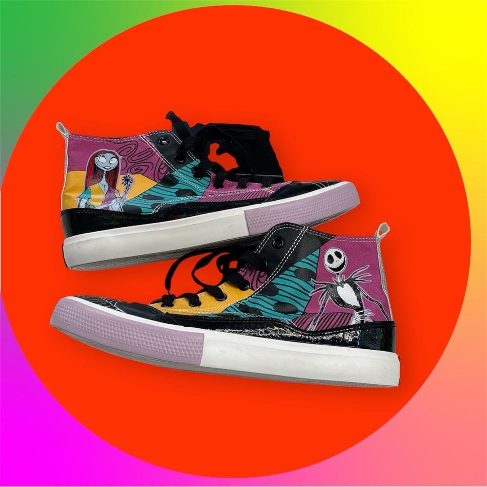 Disney Nightmare before Christmas High‎ Tops 
Sz 10 Women’s